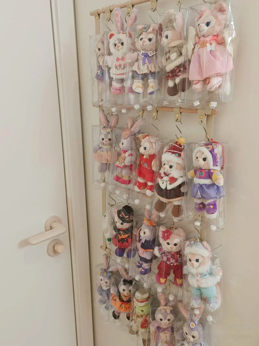 Discover Pocket Joy DIY’s 3-step wall storage hack using adhesive hooks, shelves & dust-proof pouches!