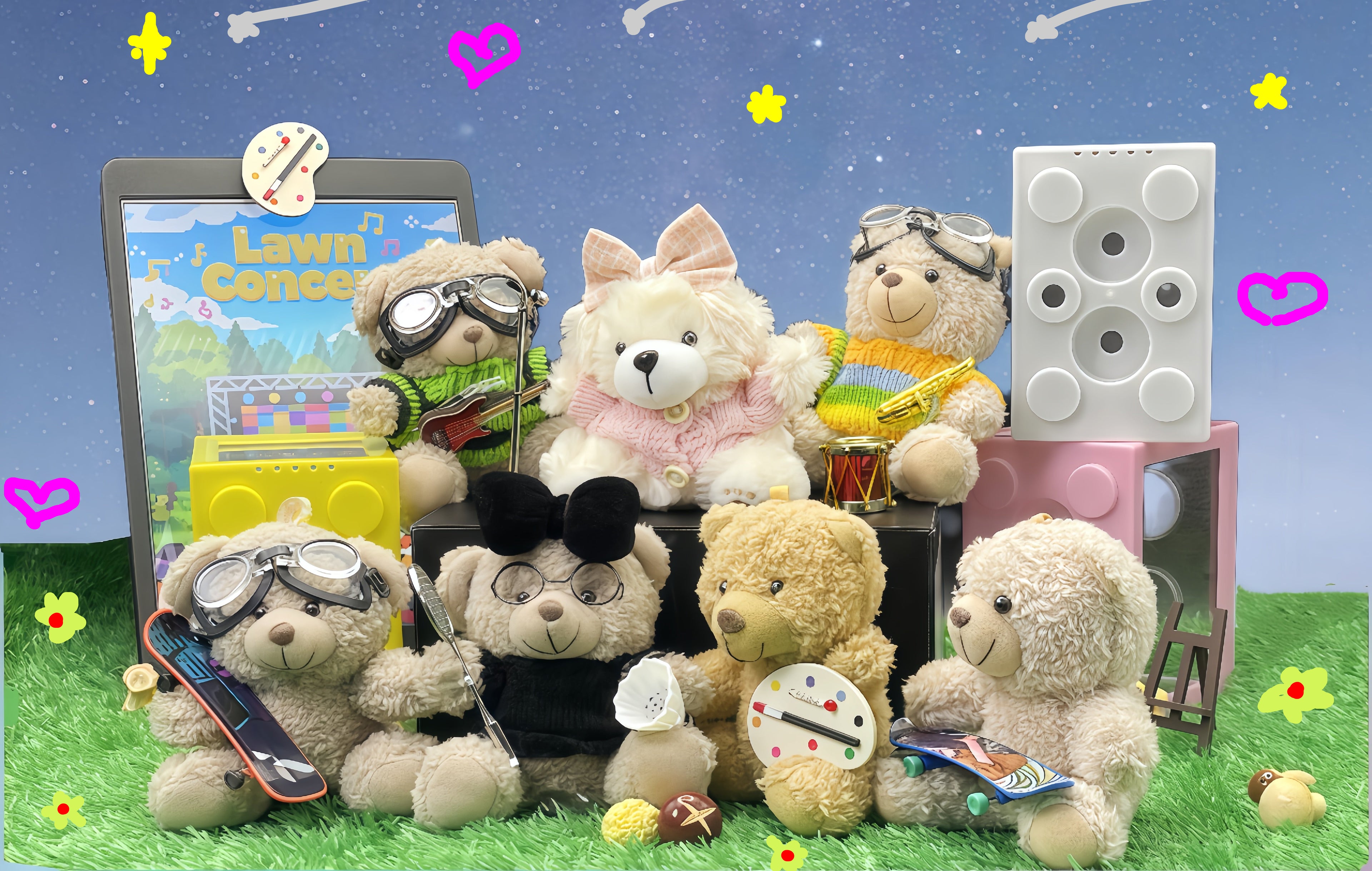 Pocket Joy DIY Pocket Buddies‘s Lawn Concert